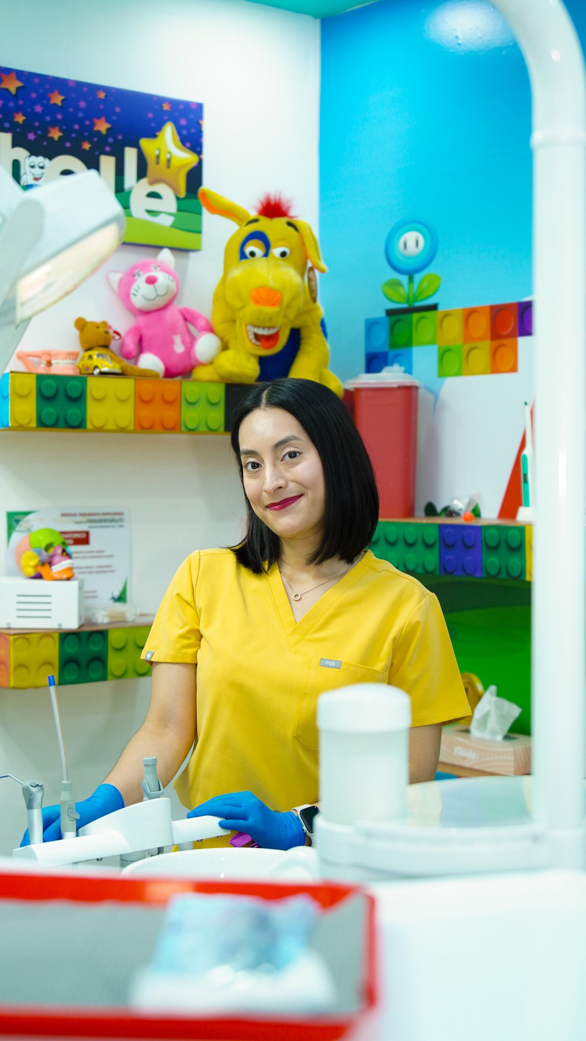 Odontopediatra en una clínica infantil